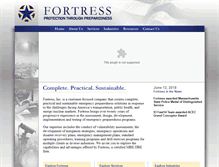 Tablet Screenshot of fortressteam.com